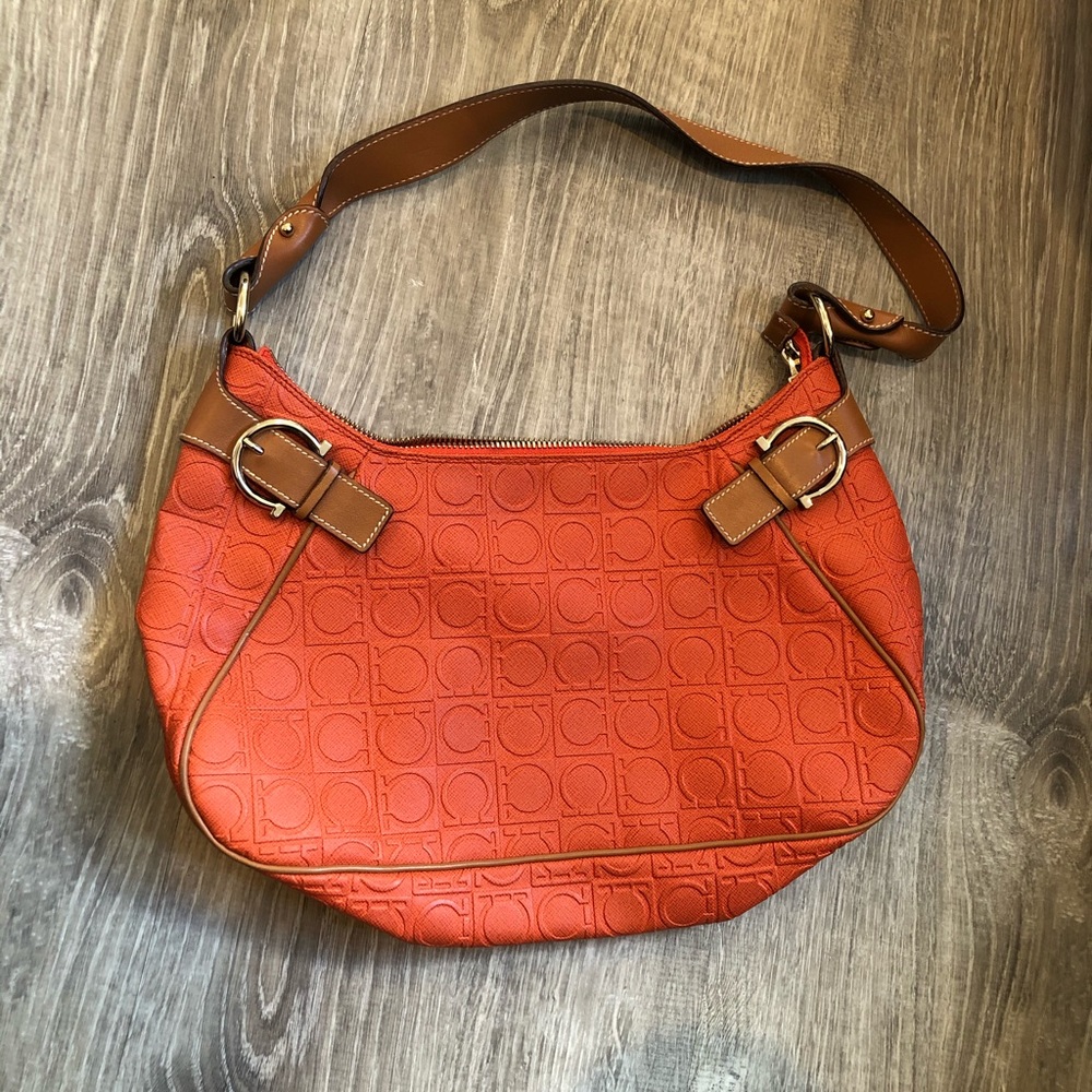 Salvatore Ferragamo Gancini Shoulder Bag
